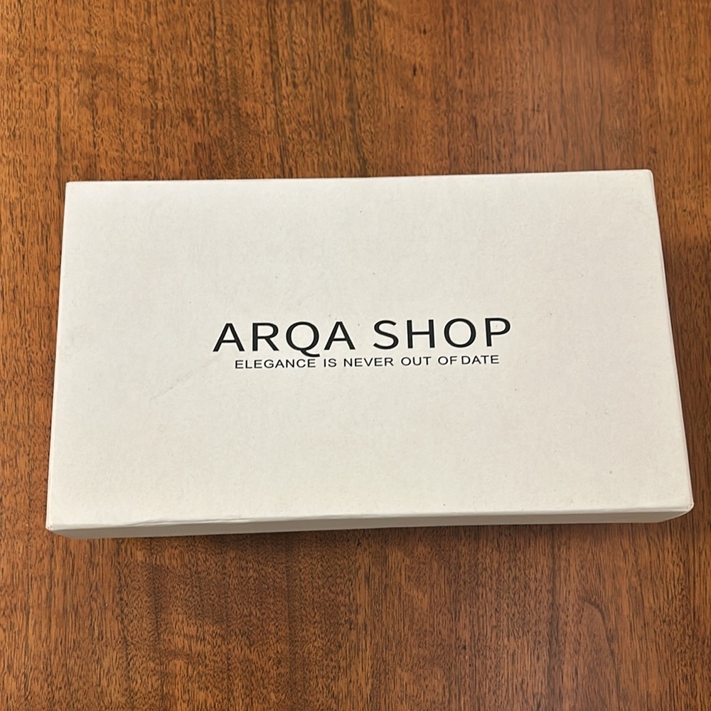 New Arqa Black Criss-Cross Embellished Ballet Flats. 39. (Runs As 8) — image 8 of 8